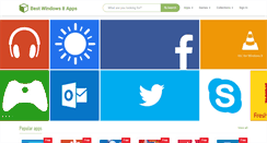 Desktop Screenshot of bestwindows8apps.net